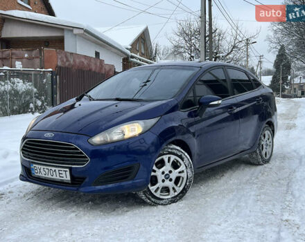 Синий Форд Фиеста, объемом двигателя 1.6 л и пробегом 262 тыс. км за 6500 $, фото 1 на Automoto.ua