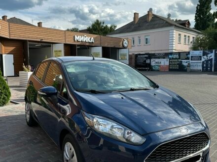 Синий Форд Фиеста, объемом двигателя 1 л и пробегом 105 тыс. км за 5200 $, фото 1 на Automoto.ua