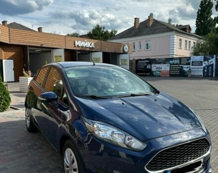 Синій Форд Фієста, об'ємом двигуна 1 л та пробігом 105 тис. км за 5200 $, фото 1 на Automoto.ua