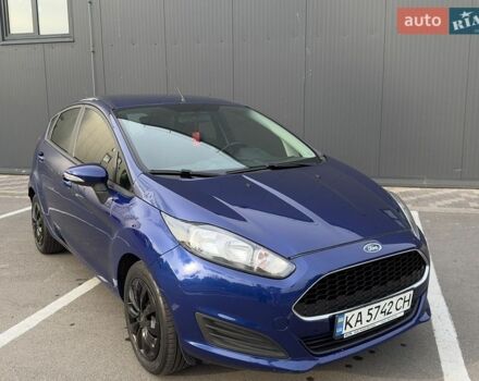 Синий Форд Фиеста, объемом двигателя 1 л и пробегом 55 тыс. км за 9900 $, фото 1 на Automoto.ua
