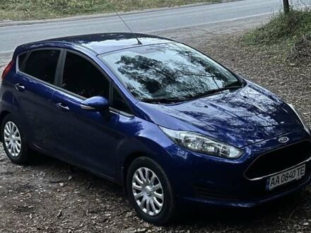 Синій Форд Фієста, об'ємом двигуна 1 л та пробігом 64 тис. км за 8500 $, фото 1 на Automoto.ua