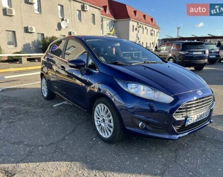 Синий Форд Фиеста, объемом двигателя 1.6 л и пробегом 160 тыс. км за 8300 $, фото 1 на Automoto.ua