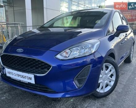 Синій Форд Фієста, об'ємом двигуна 1 л та пробігом 92 тис. км за 10513 $, фото 1 на Automoto.ua
