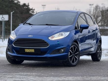 Синій Форд Фієста, об'ємом двигуна 1.6 л та пробігом 98 тис. км за 9500 $, фото 1 на Automoto.ua