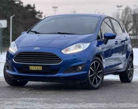 Синий Форд Фиеста, объемом двигателя 1.6 л и пробегом 98 тыс. км за 9500 $, фото 1 на Automoto.ua