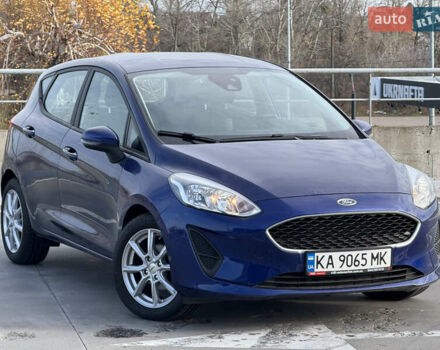 Синий Форд Фиеста, объемом двигателя 1 л и пробегом 71 тыс. км за 9900 $, фото 1 на Automoto.ua