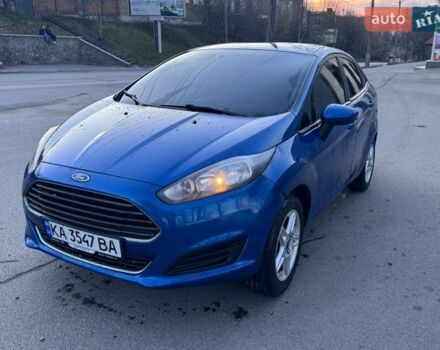 Синий Форд Фиеста, объемом двигателя 1.6 л и пробегом 193 тыс. км за 5900 $, фото 1 на Automoto.ua