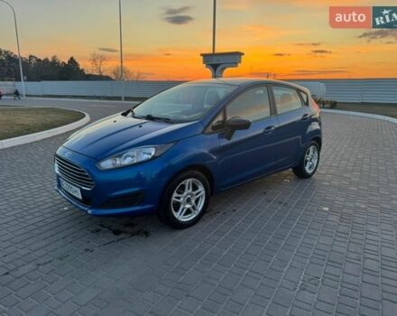 Синий Форд Фиеста, объемом двигателя 1.6 л и пробегом 190 тыс. км за 8399 $, фото 1 на Automoto.ua