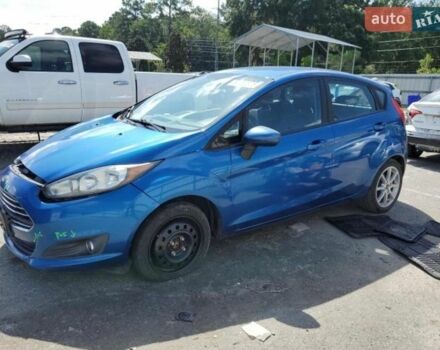 Синій Форд Фієста, об'ємом двигуна 1.6 л та пробігом 132 тис. км за 7600 $, фото 1 на Automoto.ua