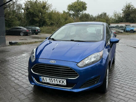 Синий Форд Фиеста, объемом двигателя 1.6 л и пробегом 103 тыс. км за 10000 $, фото 1 на Automoto.ua