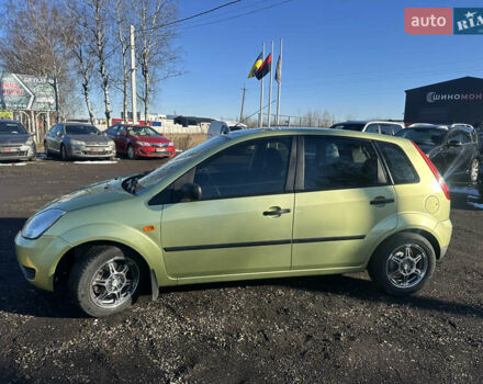 Зеленый Форд Фиеста, объемом двигателя 1.3 л и пробегом 170 тыс. км за 3250 $, фото 44 на Automoto.ua