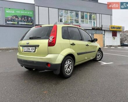 Зеленый Форд Фиеста, объемом двигателя 1.3 л и пробегом 143 тыс. км за 4500 $, фото 3 на Automoto.ua