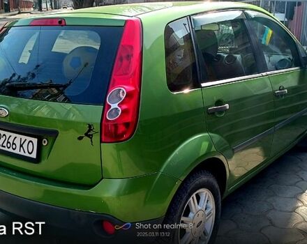 Зеленый Форд Фиеста, объемом двигателя 1.4 л и пробегом 209 тыс. км за 4500 $, фото 5 на Automoto.ua