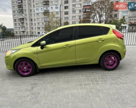 Зеленый Форд Фиеста, объемом двигателя 1.4 л и пробегом 110 тыс. км за 6450 $, фото 1 на Automoto.ua