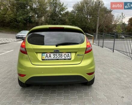 Зеленый Форд Фиеста, объемом двигателя 1.4 л и пробегом 110 тыс. км за 6450 $, фото 3 на Automoto.ua