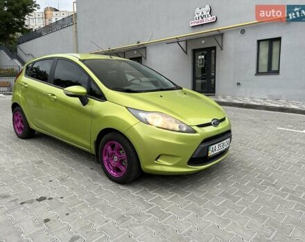 Зеленый Форд Фиеста, объемом двигателя 1.4 л и пробегом 110 тыс. км за 6450 $, фото 5 на Automoto.ua