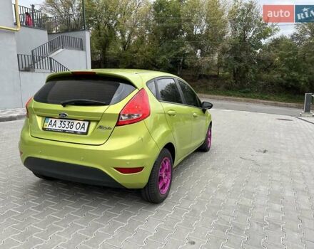Форд Фиеста 2011 в Фастове на Automoto.ua Зеленый Форд Фиеста, объемом двигателя 1.39 л и пробегом 110 тыс. км за 6499 $, фото 9 на Automoto.ua