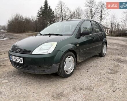 Зеленый Форд Фиеста, объемом двигателя 1.3 л и пробегом 208 тыс. км за 2600 $, фото 1 на Automoto.ua