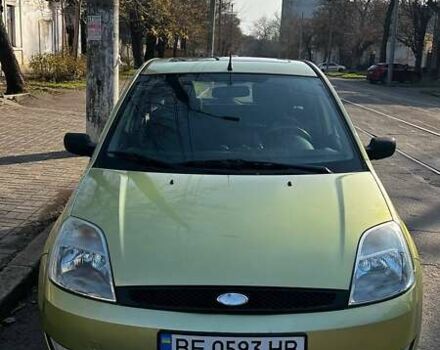 Зеленый Форд Фиеста, объемом двигателя 1.4 л и пробегом 212 тыс. км за 4000 $, фото 1 на Automoto.ua