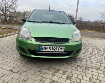Зеленый Форд Фиеста, объемом двигателя 1.2 л и пробегом 290 тыс. км за 3500 $, фото 1 на Automoto.ua