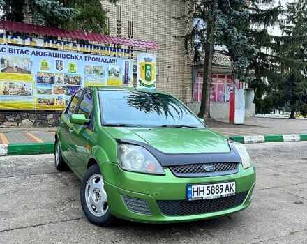 Зеленый Форд Фиеста, объемом двигателя 1.4 л и пробегом 162 тыс. км за 4100 $, фото 1 на Automoto.ua