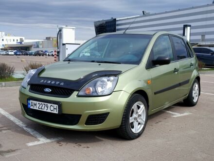 Форд Фієста 2007 у Житомирі на Automoto.ua Зелений Форд Фієста, об'ємом двигуна 1.2 л та пробігом 227 тис. км за 3599 $, фото 1 на Automoto.ua