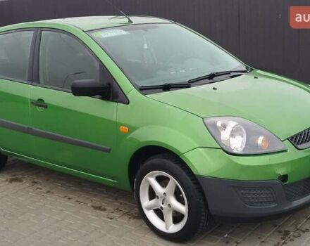 Зеленый Форд Фиеста, объемом двигателя 1.39 л и пробегом 163 тыс. км за 4300 $, фото 1 на Automoto.ua