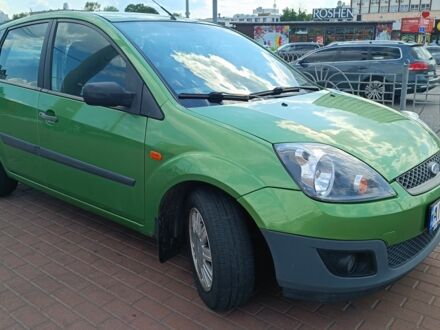 Форд Фиеста 2008 в Вышгороде на Automoto.ua Зеленый Форд Фиеста, объемом двигателя 1.4 л и пробегом 217 тыс. км за 4100 $, фото 1 на Automoto.ua