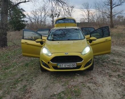 Зеленый Форд Фиеста, объемом двигателя 1.5 л и пробегом 224 тыс. км за 4999 $, фото 1 на Automoto.ua