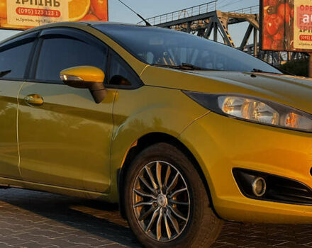 Зеленый Форд Фиеста, объемом двигателя 1.5 л и пробегом 220 тыс. км за 4300 $, фото 1 на Automoto.ua