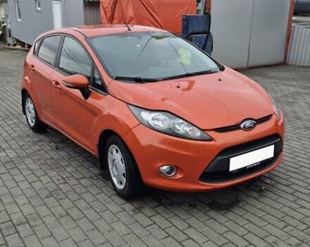 Оранжевый Форд Фиеста, объемом двигателя 1.4 л и пробегом 130 тыс. км за 6700 $, фото 7 на Automoto.ua
