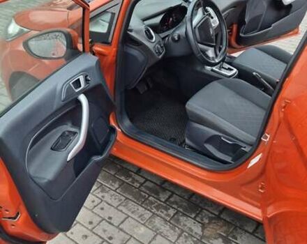 Оранжевый Форд Фиеста, объемом двигателя 1.4 л и пробегом 130 тыс. км за 6700 $, фото 9 на Automoto.ua