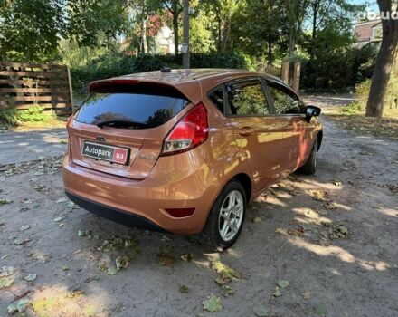 Оранжевый Форд Фиеста, объемом двигателя 1.6 л и пробегом 54 тыс. км за 9790 $, фото 5 на Automoto.ua