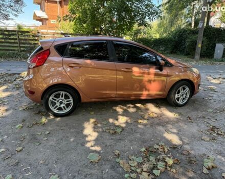 Оранжевый Форд Фиеста, объемом двигателя 1.6 л и пробегом 54 тыс. км за 9790 $, фото 4 на Automoto.ua