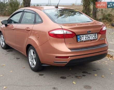 Форд Фиеста 2017 в Ивано-Франковске на Automoto.ua Оранжевый Форд Фиеста, объемом двигателя 1.6 л и пробегом 124 тыс. км за 8500 $, фото 7 на Automoto.ua