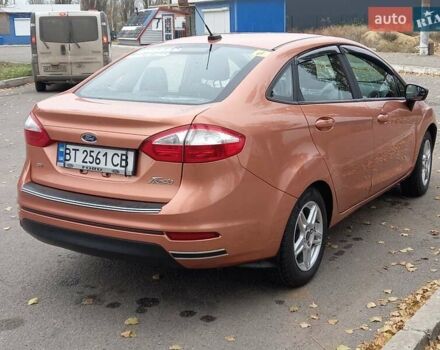 Форд Фиеста 2017 в Ивано-Франковске на Automoto.ua Оранжевый Форд Фиеста, объемом двигателя 1.6 л и пробегом 124 тыс. км за 8500 $, фото 9 на Automoto.ua