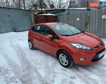 Оранжевый Форд Фиеста, объемом двигателя 1.39 л и пробегом 84 тыс. км за 7900 $, фото 1 на Automoto.ua