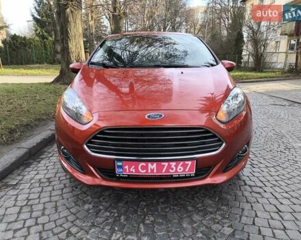 Оранжевый Форд Фиеста, объемом двигателя 1.6 л и пробегом 271 тыс. км за 6800 $, фото 1 на Automoto.ua