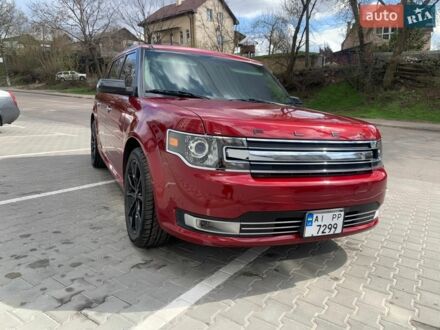 Червоний Форд Флекс, об'ємом двигуна 3.5 л та пробігом 67 тис. км за 14500 $, фото 1 на Automoto.ua