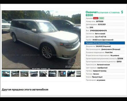 Сірий Форд Флекс, об'ємом двигуна 3.5 л та пробігом 197 тис. км за 15900 $, фото 2 на Automoto.ua