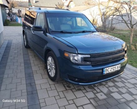 Синий Форд Флекс, объемом двигателя 3.5 л и пробегом 272 тыс. км за 12499 $, фото 2 на Automoto.ua