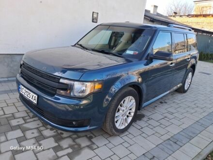 Синий Форд Флекс, объемом двигателя 3.5 л и пробегом 272 тыс. км за 12499 $, фото 1 на Automoto.ua