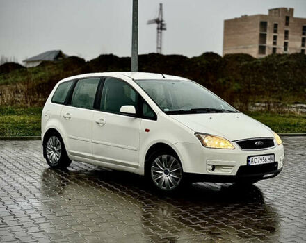 Белый Форд Focus C-Max, объемом двигателя 1.6 л и пробегом 300 тыс. км за 3700 $, фото 1 на Automoto.ua