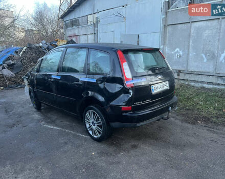 Черный Форд Focus C-Max, объемом двигателя 1.8 л и пробегом 167 тыс. км за 2499 $, фото 2 на Automoto.ua