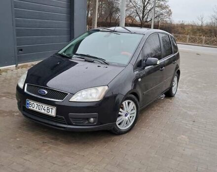 Черный Форд Focus C-Max, объемом двигателя 1.8 л и пробегом 345 тыс. км за 4200 $, фото 1 на Automoto.ua