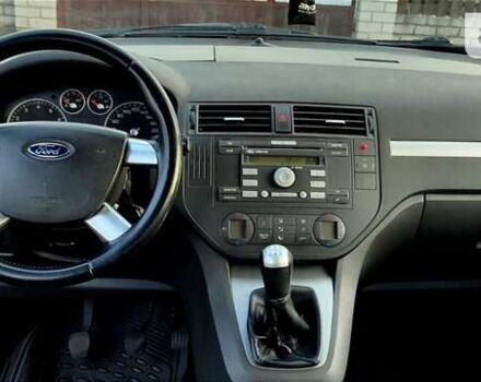 Черный Форд Focus C-Max, объемом двигателя 1.8 л и пробегом 300 тыс. км за 4300 $, фото 4 на Automoto.ua