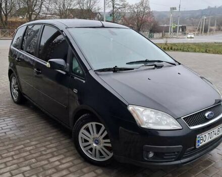 Черный Форд Focus C-Max, объемом двигателя 1.8 л и пробегом 345 тыс. км за 4200 $, фото 3 на Automoto.ua
