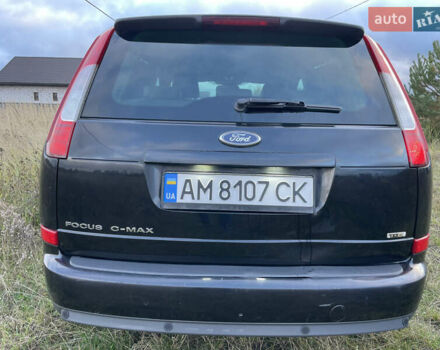 Черный Форд Focus C-Max, объемом двигателя 1.75 л и пробегом 440 тыс. км за 3600 $, фото 4 на Automoto.ua