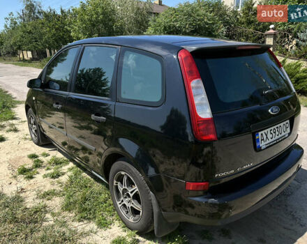 Черный Форд Focus C-Max, объемом двигателя 1.6 л и пробегом 237 тыс. км за 4100 $, фото 3 на Automoto.ua