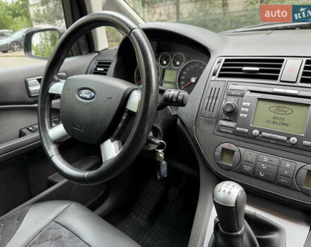 Черный Форд Focus C-Max, объемом двигателя 1.6 л и пробегом 219 тыс. км за 5900 $, фото 12 на Automoto.ua
